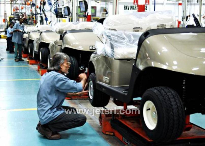 Veicoli elettrici e Golf Car. JET srl produce veicoli elettrici Omologati,Speciali, usati ezgo cushman ,vendita produzione e assistenza